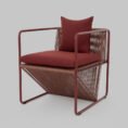 MUGUET．Lounge Chair SYYL1R