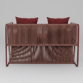 MUGUET Two-Seater Sofa_SYYL2R_B